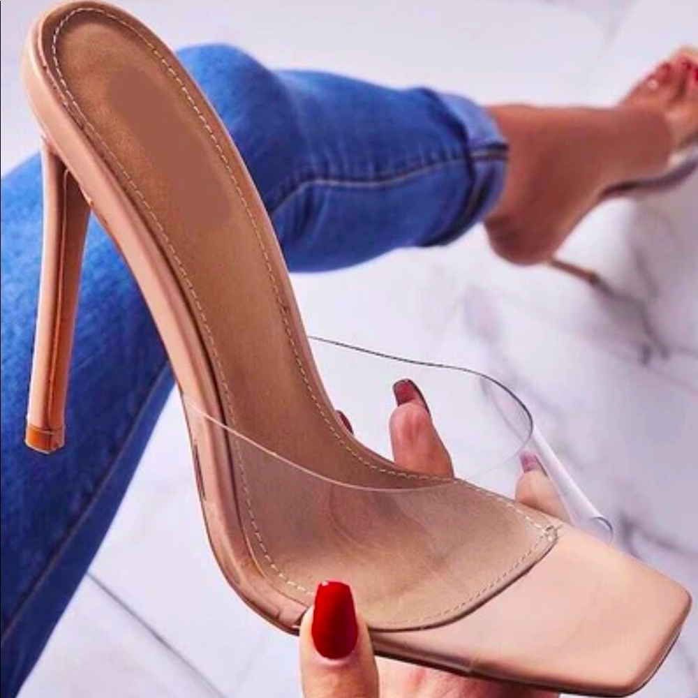 New nude heels